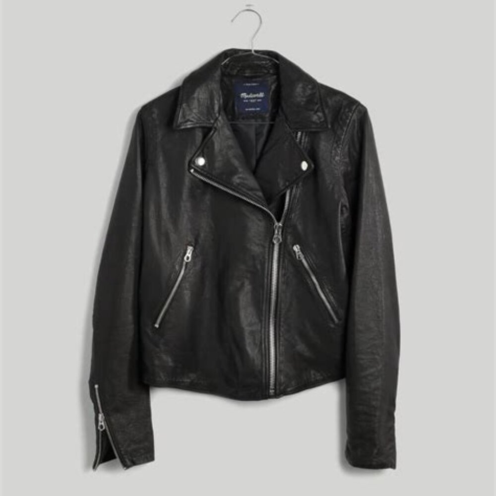 Madewell Black Leather Jacket
